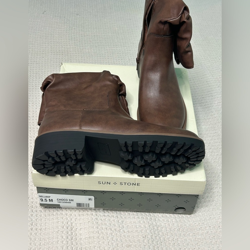 Sun + Stone Chocolate Boots